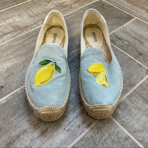 🍋 Soludos Lemon Platform Smoking Slipper